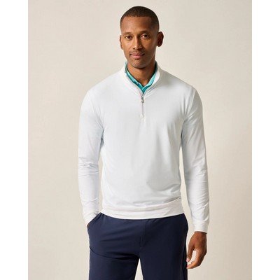 Johnnie-O Men's Motion Performance Quarter-Zip Pullover Shirt